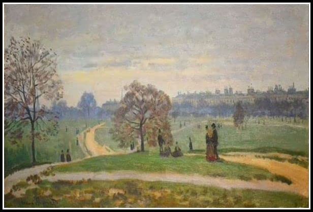 Amazon.co.jp: クロード・モネによる氷のロック ポート ヴィルズの絵画